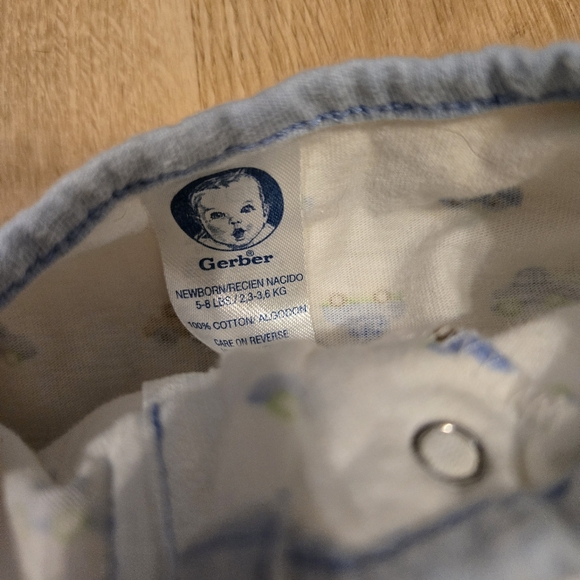 Bundle/Lot Of Newborn Baby Footie Sleeper Pajamas Mixed Brands - Picture 9 of 15